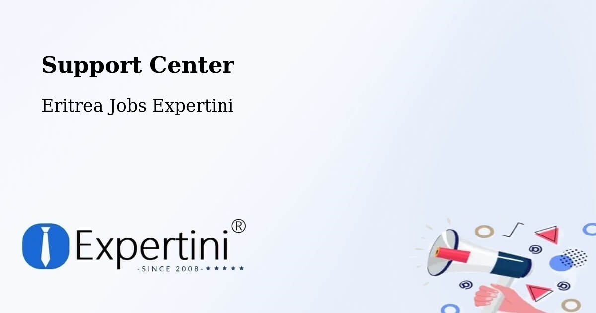 Support Services – Asmara - Eritrea Jobs Expertini